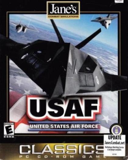 Jane’s USAF PC CD United States air force pilot flight bomber war combat game!