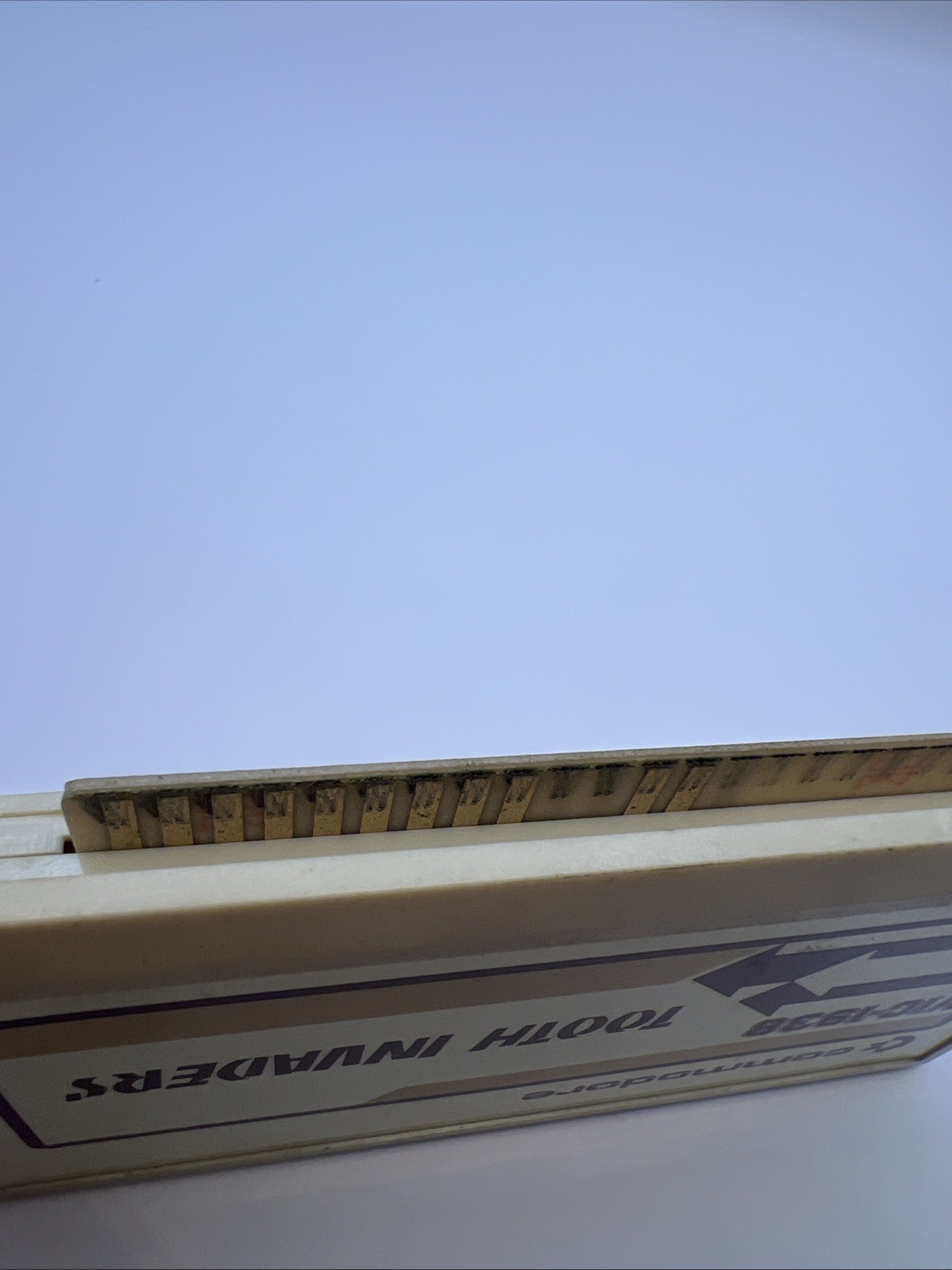 Vintage – Commodore Vic-1938 – Tooth Invaders Cartridge Only