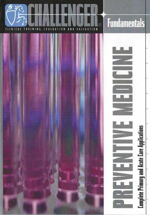 Preventative Medicine Study Course PC CD complete primary & acute care learning