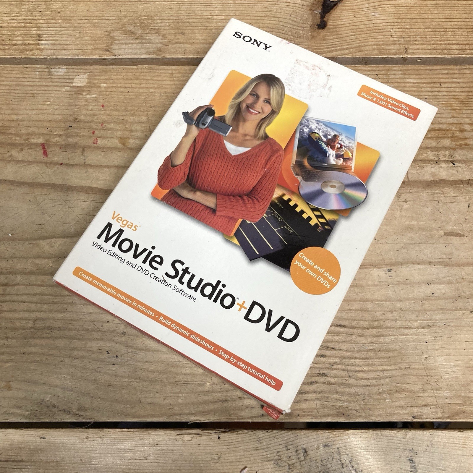 NEW SEALED Sony Vegas Movie Studio + DVD Edition Windows XP / 2000