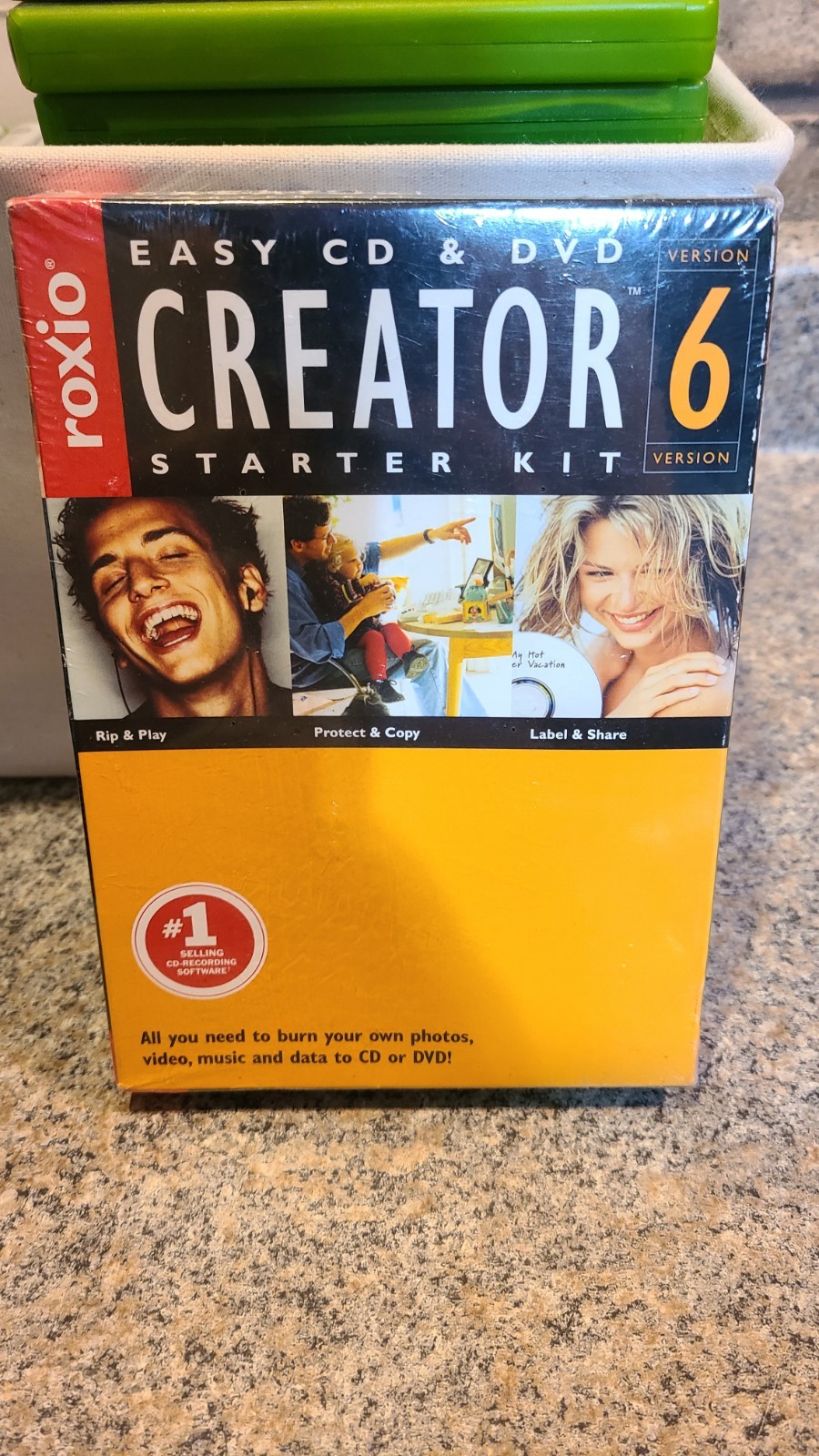 Roxio Easy CD & DVD Creator 6 Version – Digital Media Suite Windows (C10)