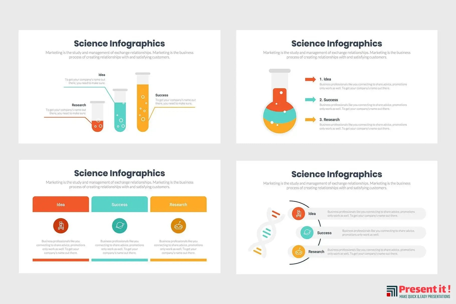 Science Infographic Templates