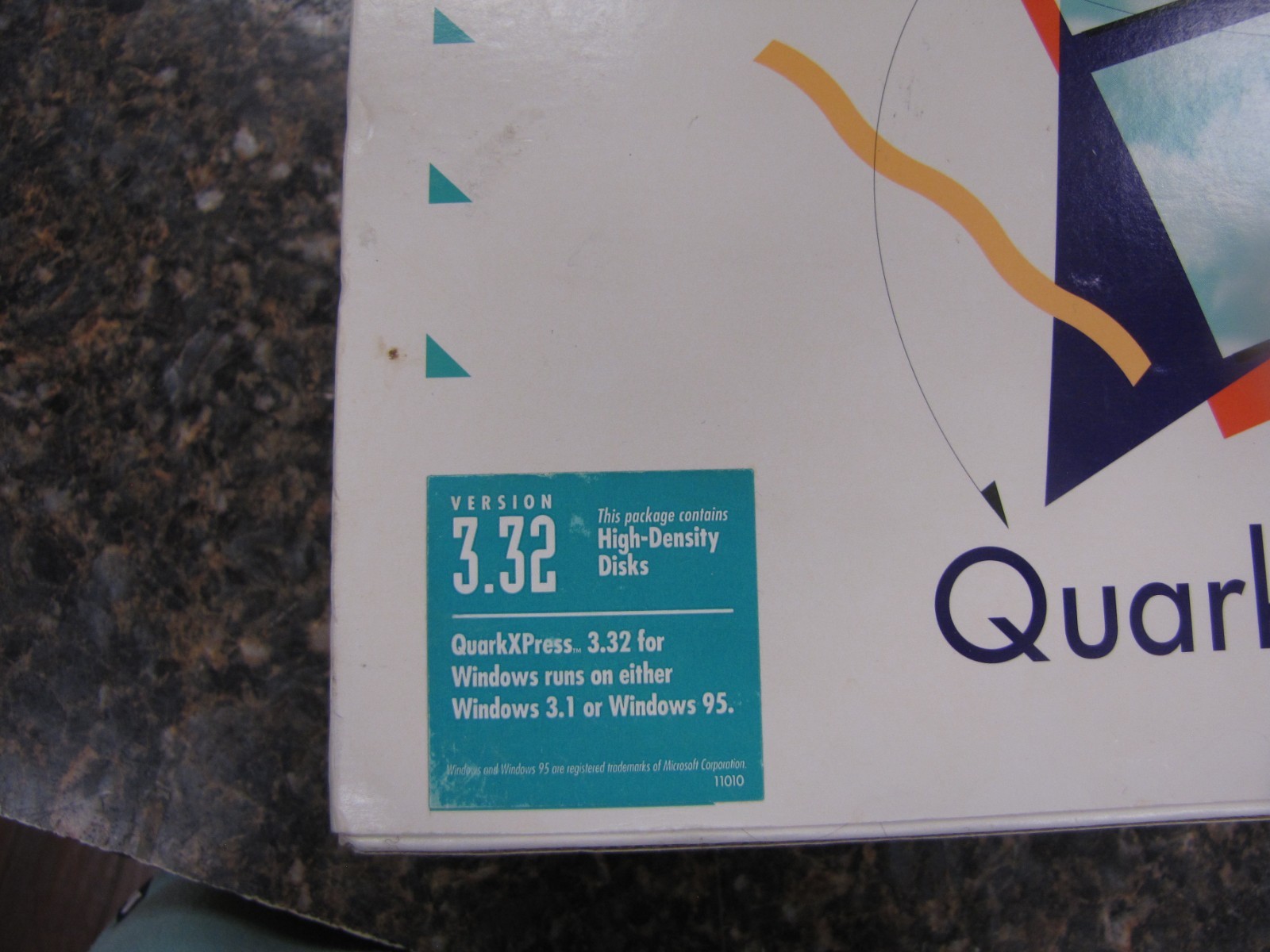 QUARK QuarkXPRESS For Windows Version 3.3 Vintage Computing CIB 3.5″ Disks -HW26