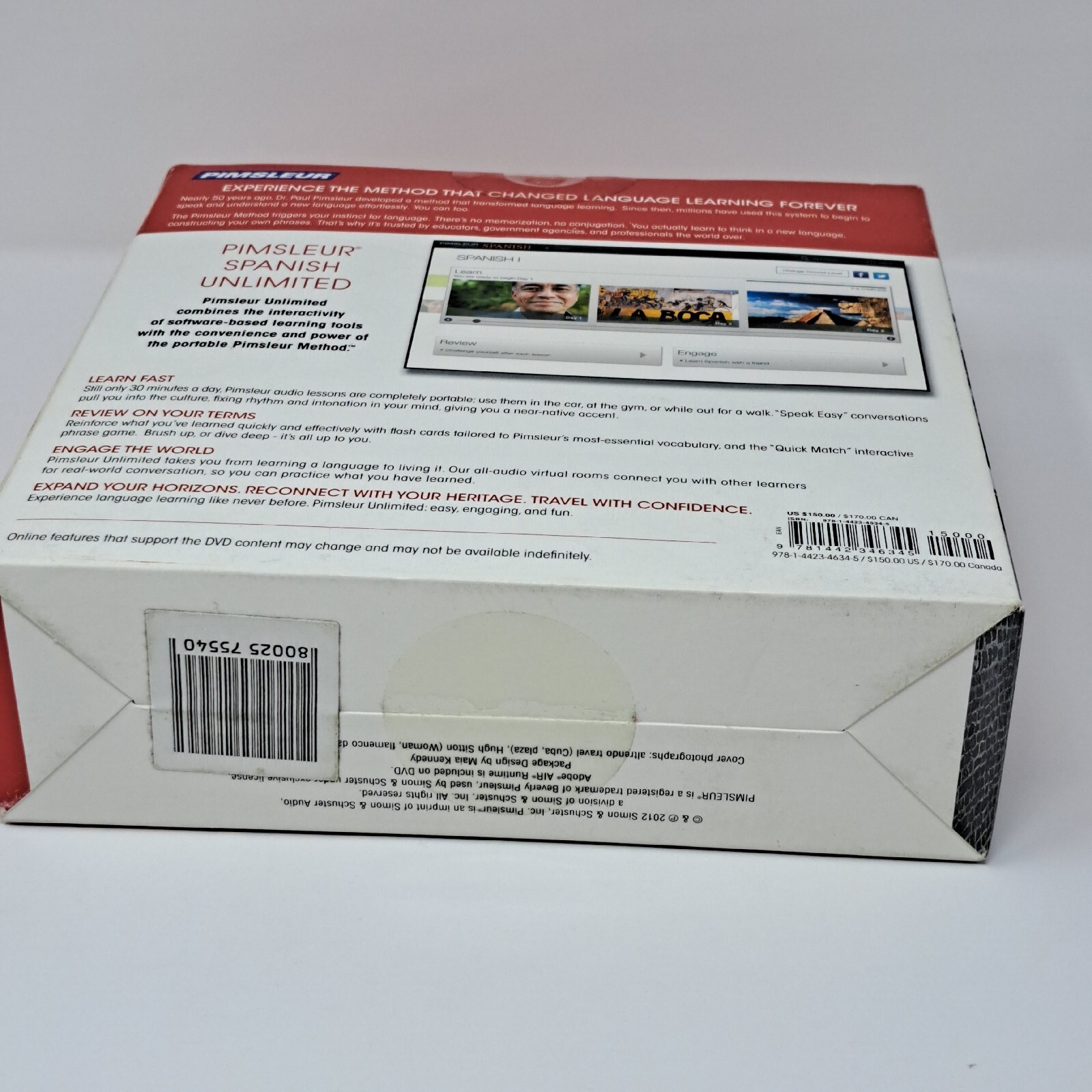 NEW Sealed Pimsleur Unlimited SPANISH Language Level 1 ***Read Description***
