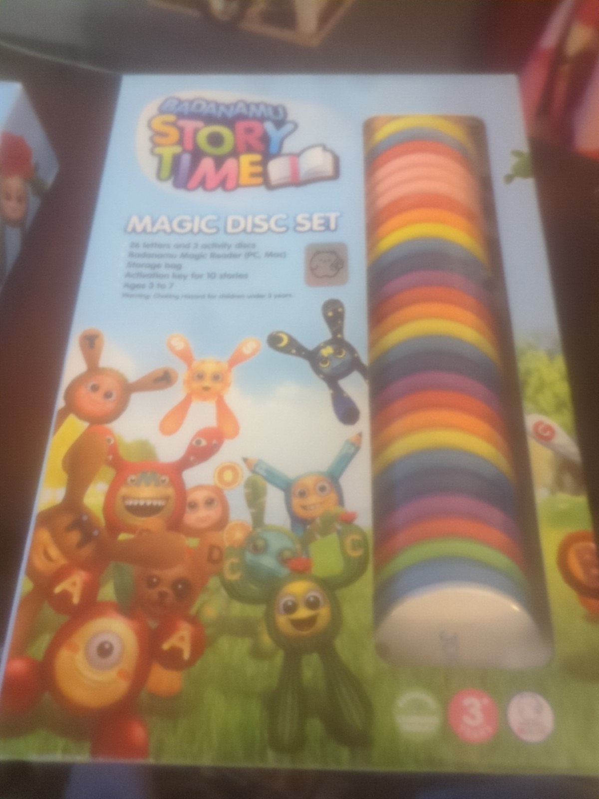 BADANAMU Story Time Magic Disc Set Computer Interactive & Educational Leaning