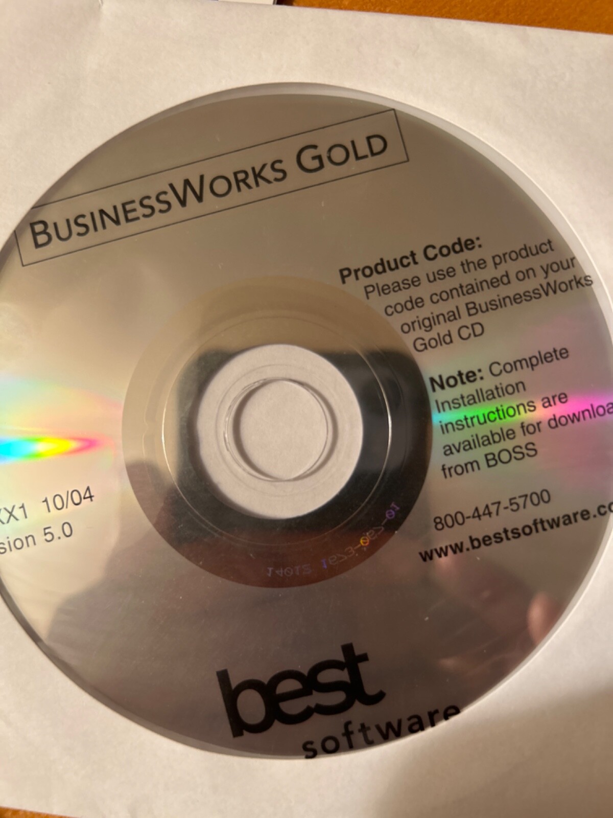 AUTHENTIC BRAND NEW BusinessWorks Gold Accounting 5.0