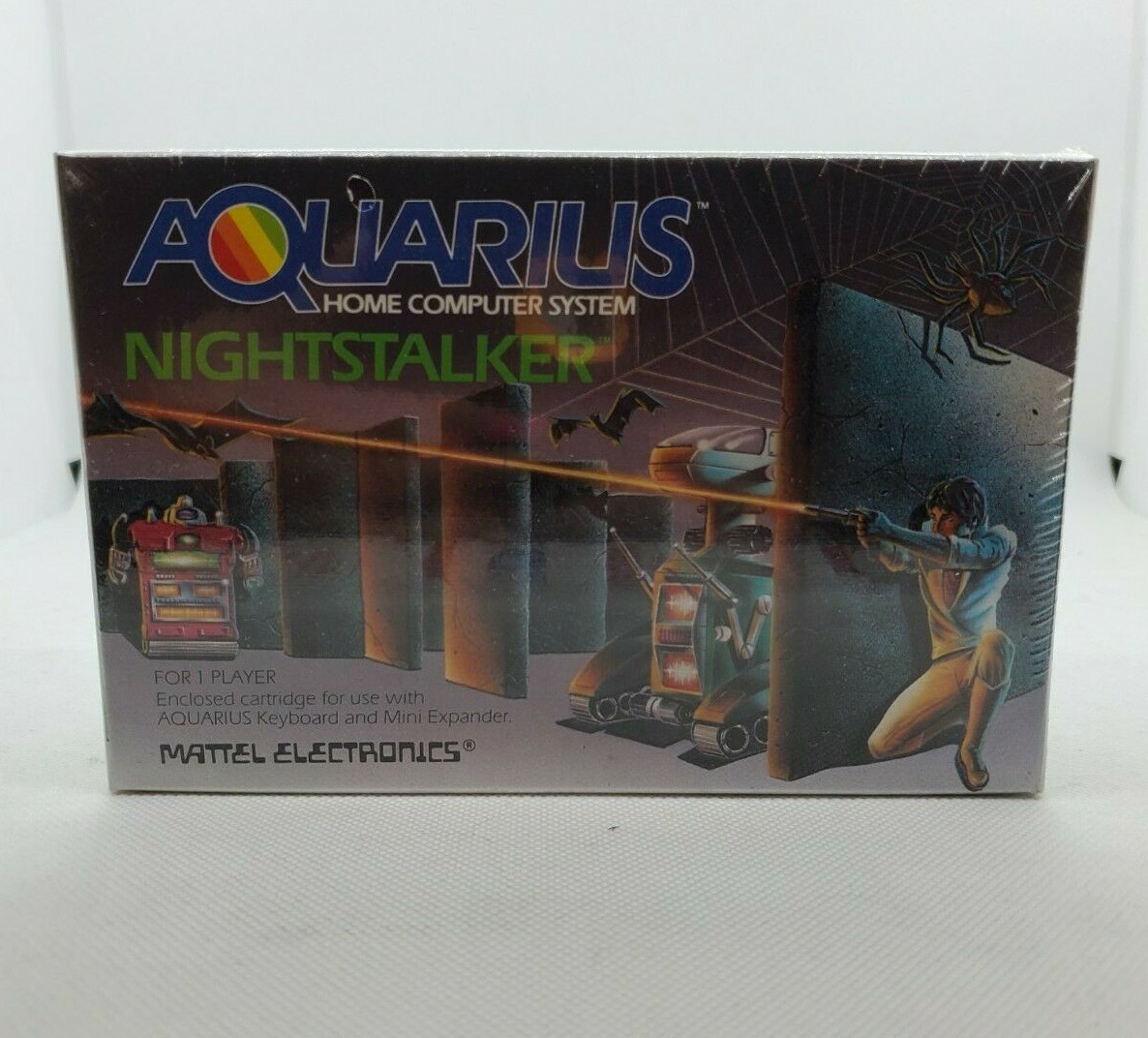MATTEL VINTAGE SEALED AQUARIUS 4595 COMPUTER SYSTEM SOFTWARE CARTRIDGE *UM