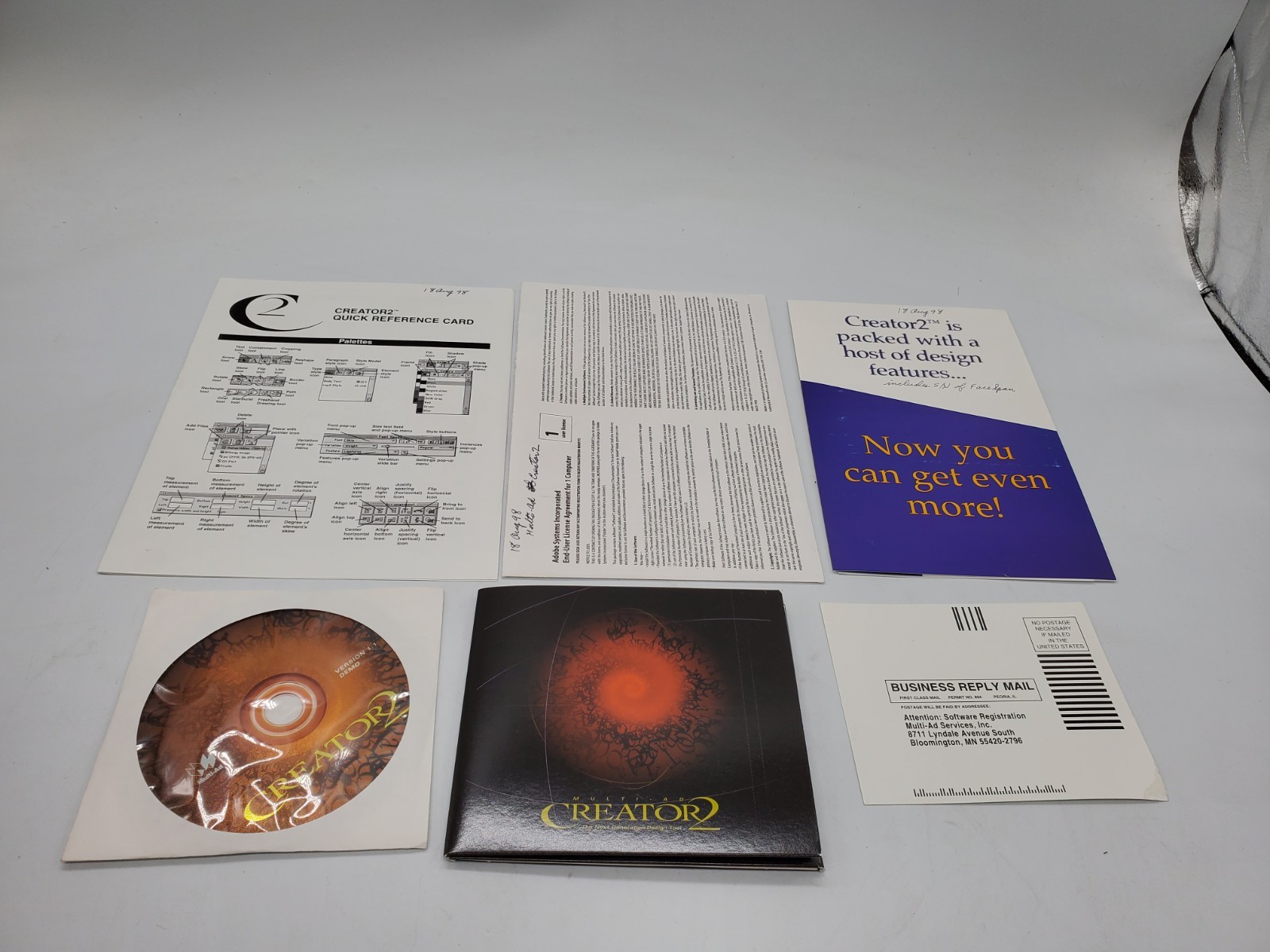 MULTI AD CREATOR 2 VERSION 1.1 Full [MAC]- VINTAGE 1997 – [BOXED]