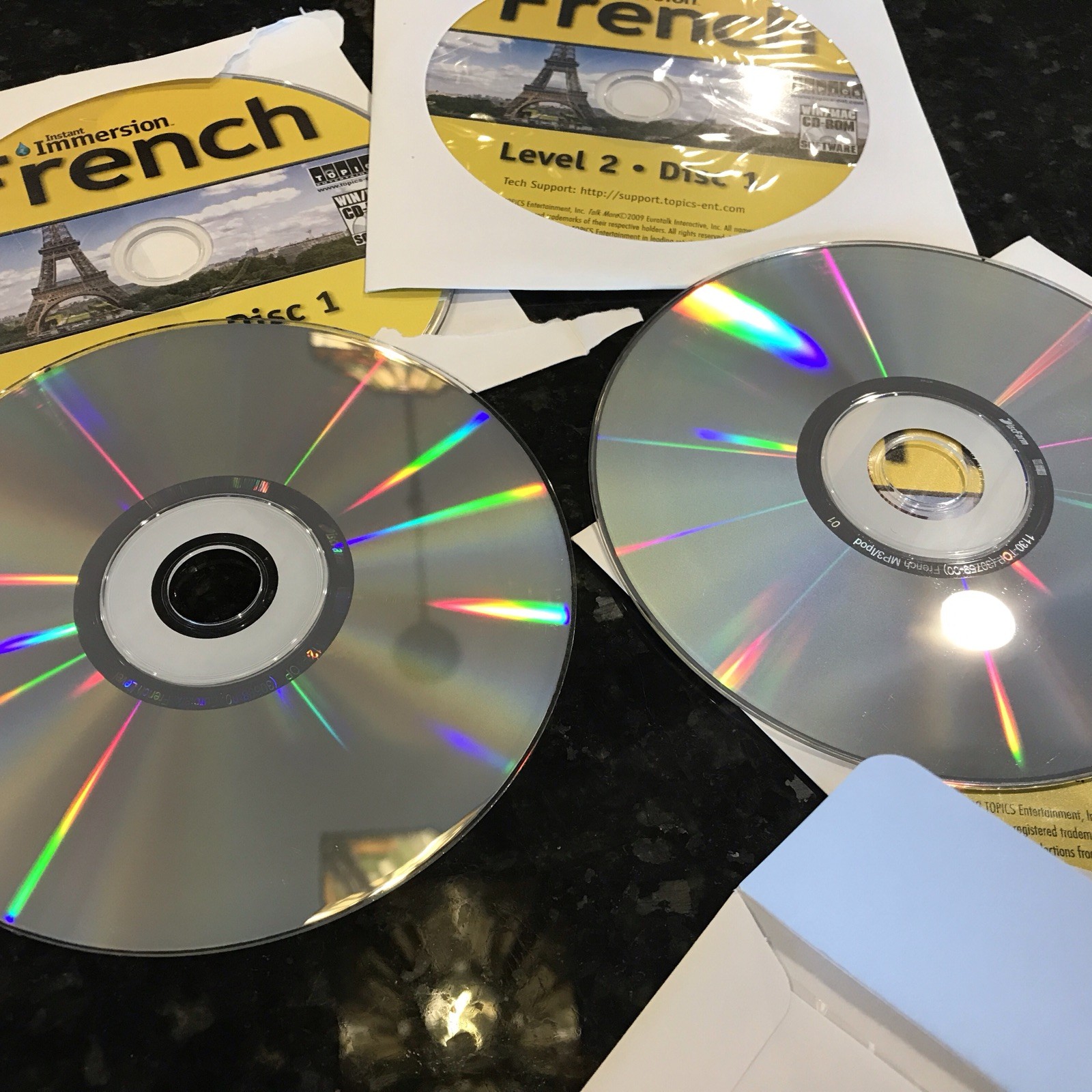 Instant Immersion French Levels 1,2,3 + Language Learning Software win/mac