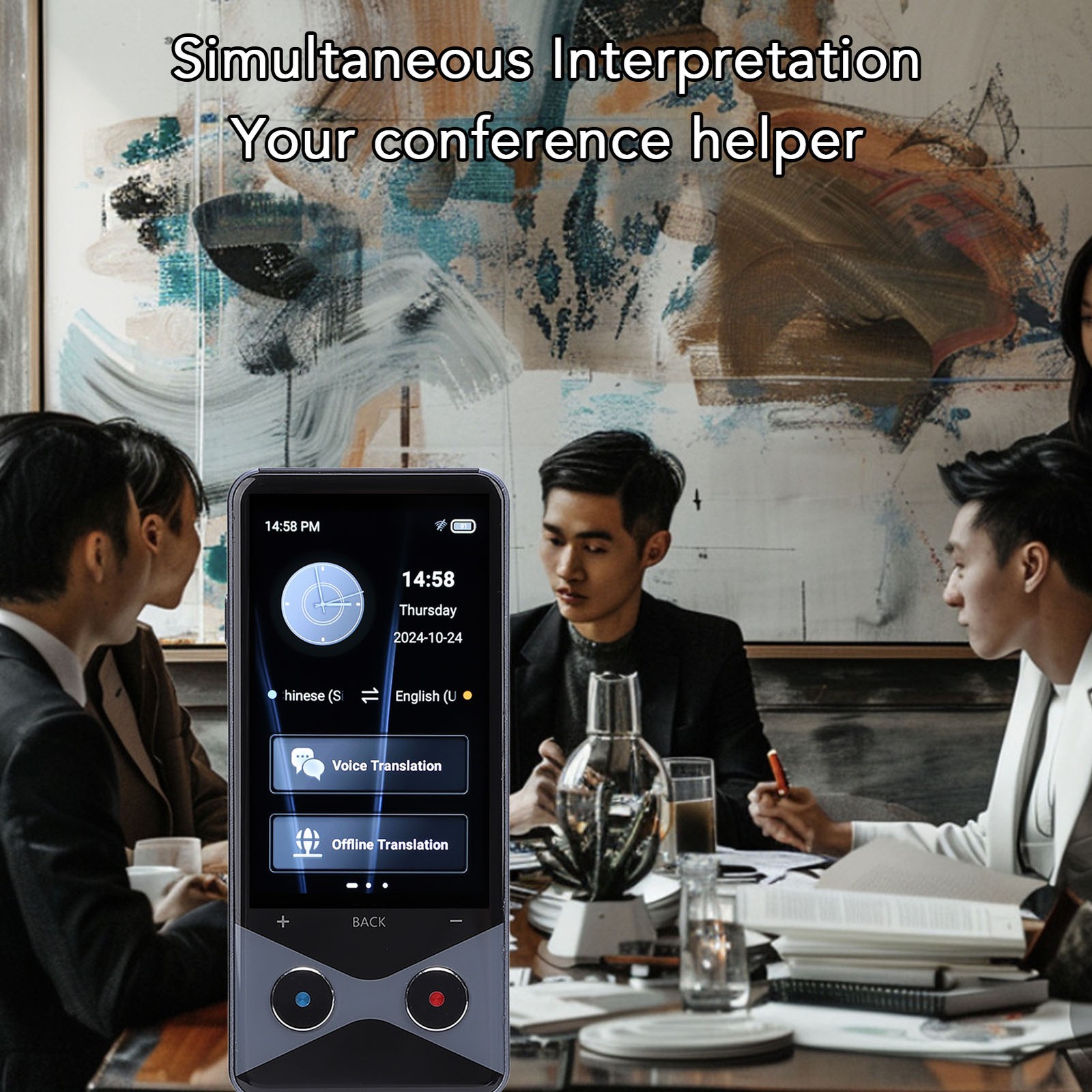 AI Language Translator For ChatGPT 137 Languages 1GB RAM 16GB ROM 5MP Photo FNGA