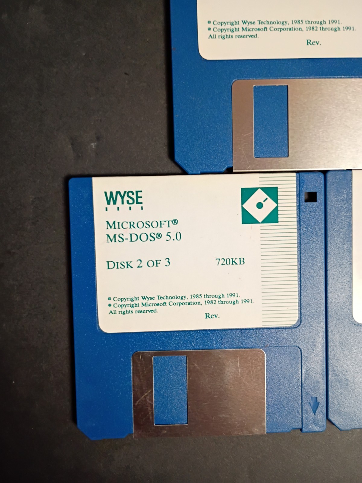 Microsoft For MS-DOS 5.0, Windows Vintage ” Disks Diskettes 1 23 Wyse