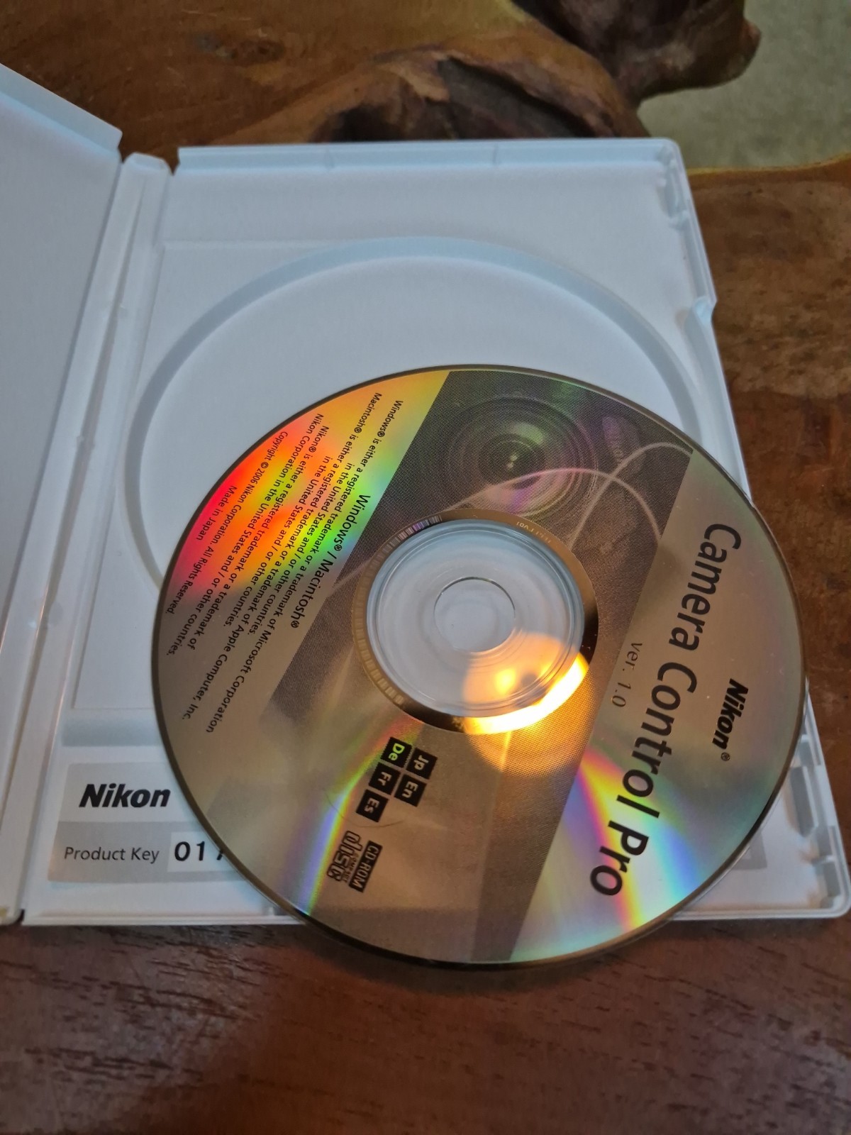 Nikon Camera Control Pro V 1.0 Complete Case Disc Serial Key Legacy Vintage Tech