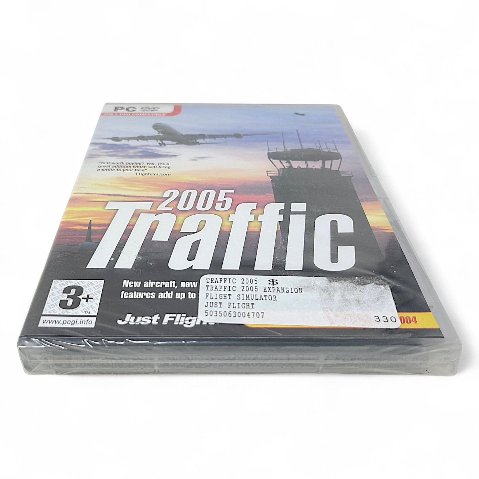 Flight Simulator 2005 Traffic Expansion Just Flight PC DVD Software Sealed NEW