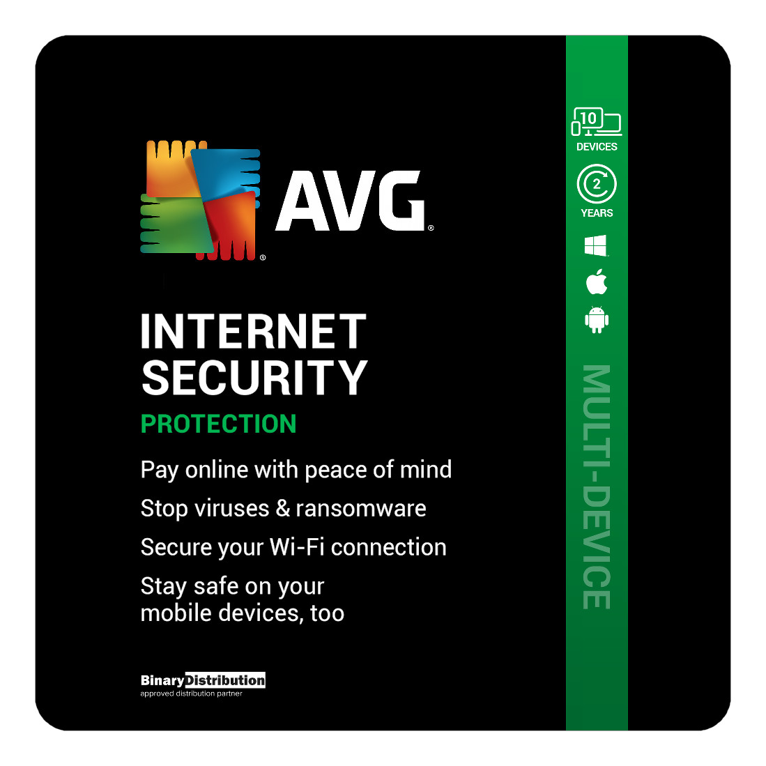 AVG Internet Security 2026 – 10 Devices – 2 Years [Download]