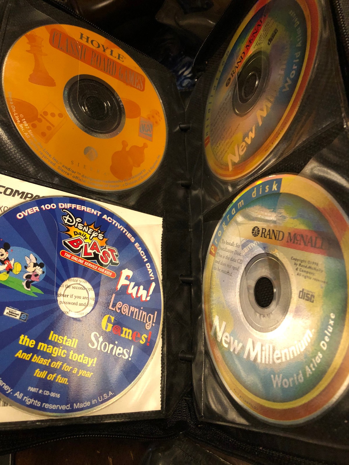 Vintage COMPAQ Presario Creative Learning Series – 26 CD-Rom Collection – NEW!