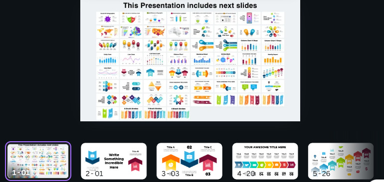 Business Infographics 60 Page Templates Canva Fully Editable Next Slides