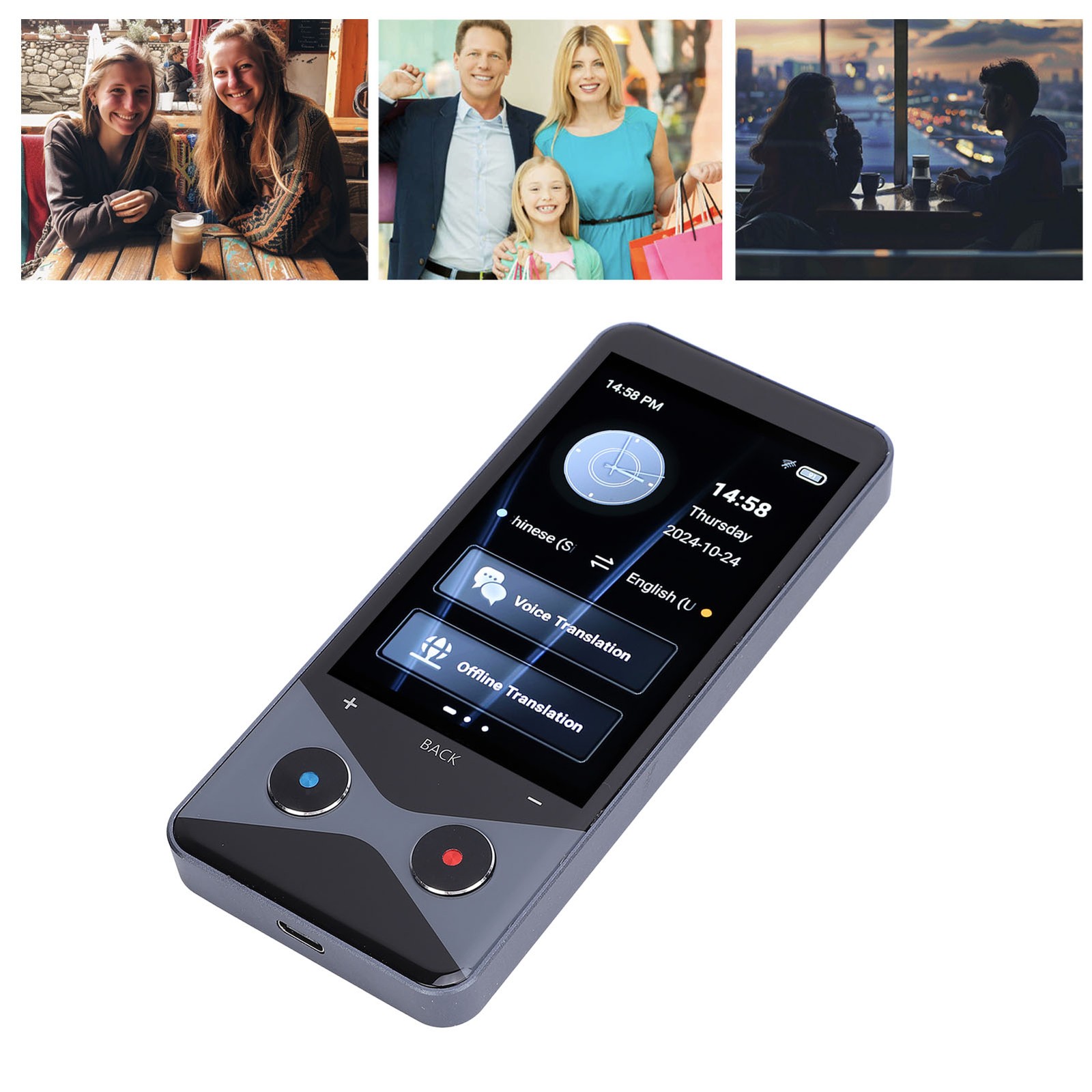 AI Language Translator For ChatGPT 137 Languages 1GB RAM 16GB ROM 5MP Photo FNGA