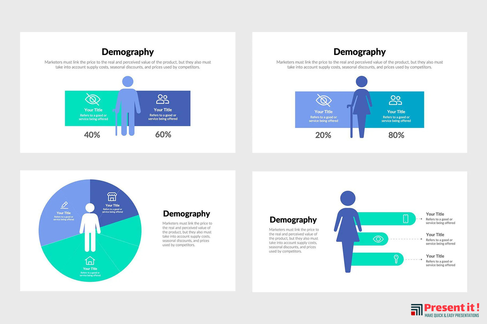 Demographic Infographic Templates