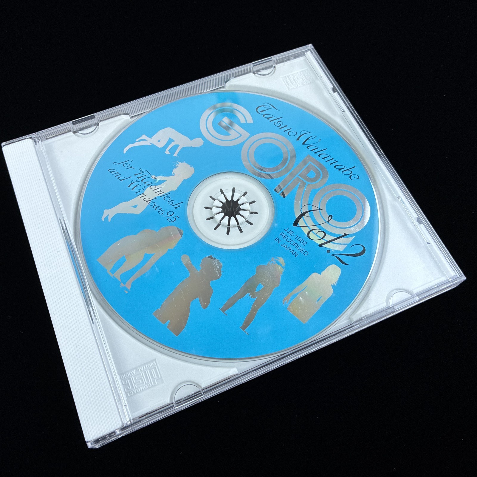 GORO Vol. 2 Tatsuo Watanabe Barefoot Idols Hybrid CD-ROM Idol Photobook Japan