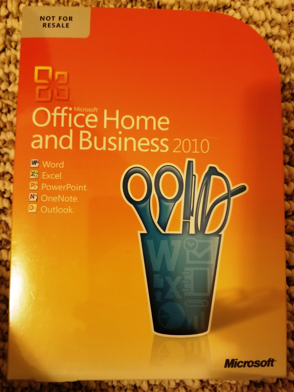 Microsoft Office Home and Business 2010,Sealed Box,Full Version,SKU T5D-00360