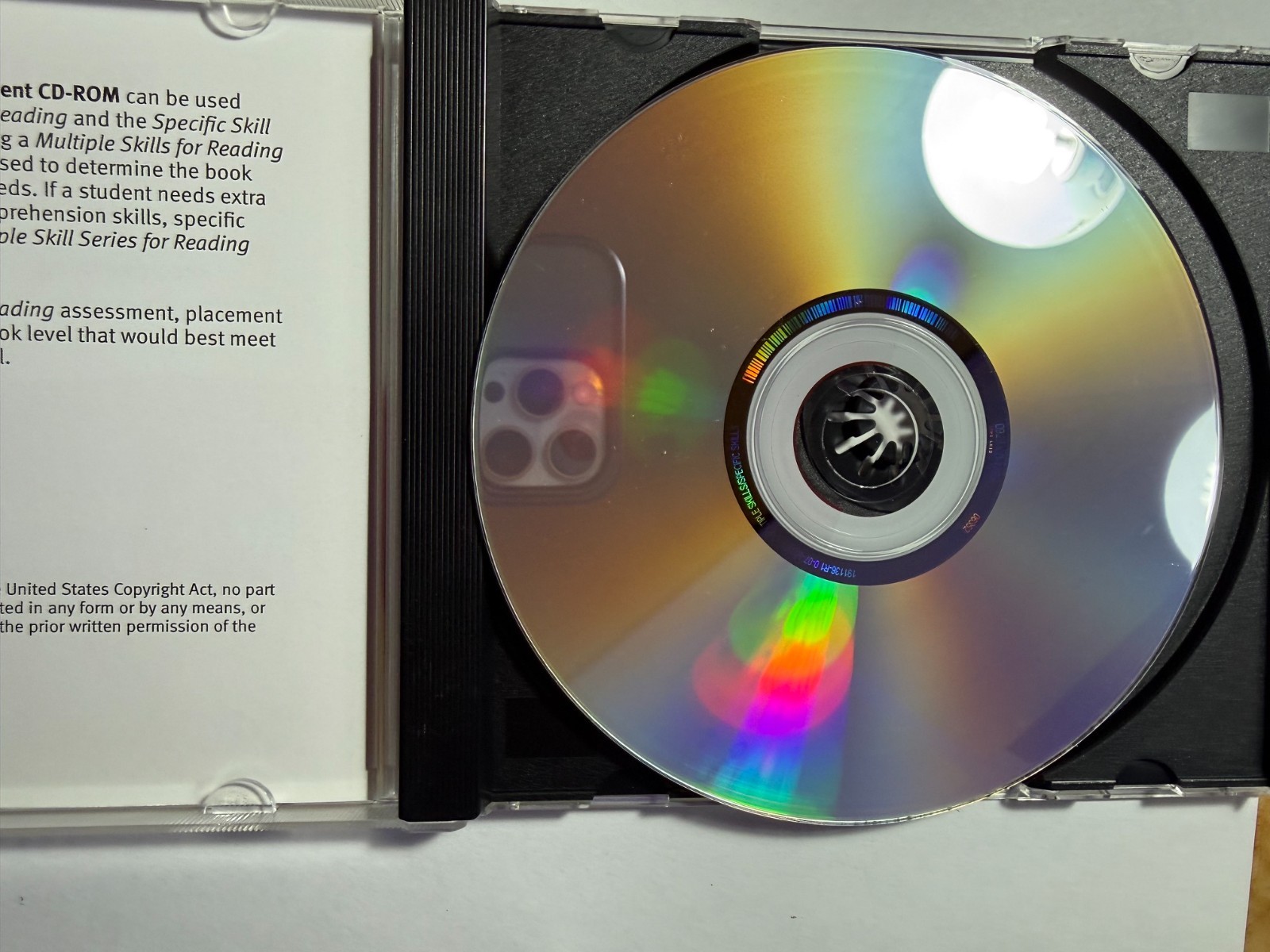 SRA : READING SKILLS – ASSESSMENT & PLACEMENT (MCGRAW-HILL) / CD-ROM / PC & MAC