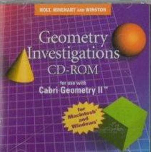 Holt Geometry Investigations For Use With Cabri Geometry II PC MAC CD activities