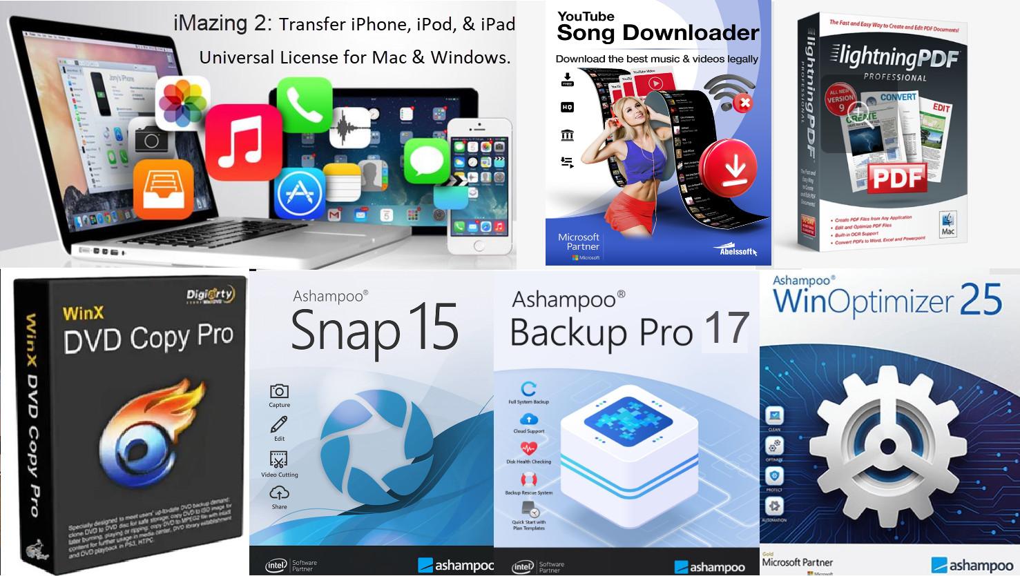 Ashampoo WinOptimizer 25 -Snap 15-Lightning PDF⁠ Lifetime for PC [DISC] Bundle 7