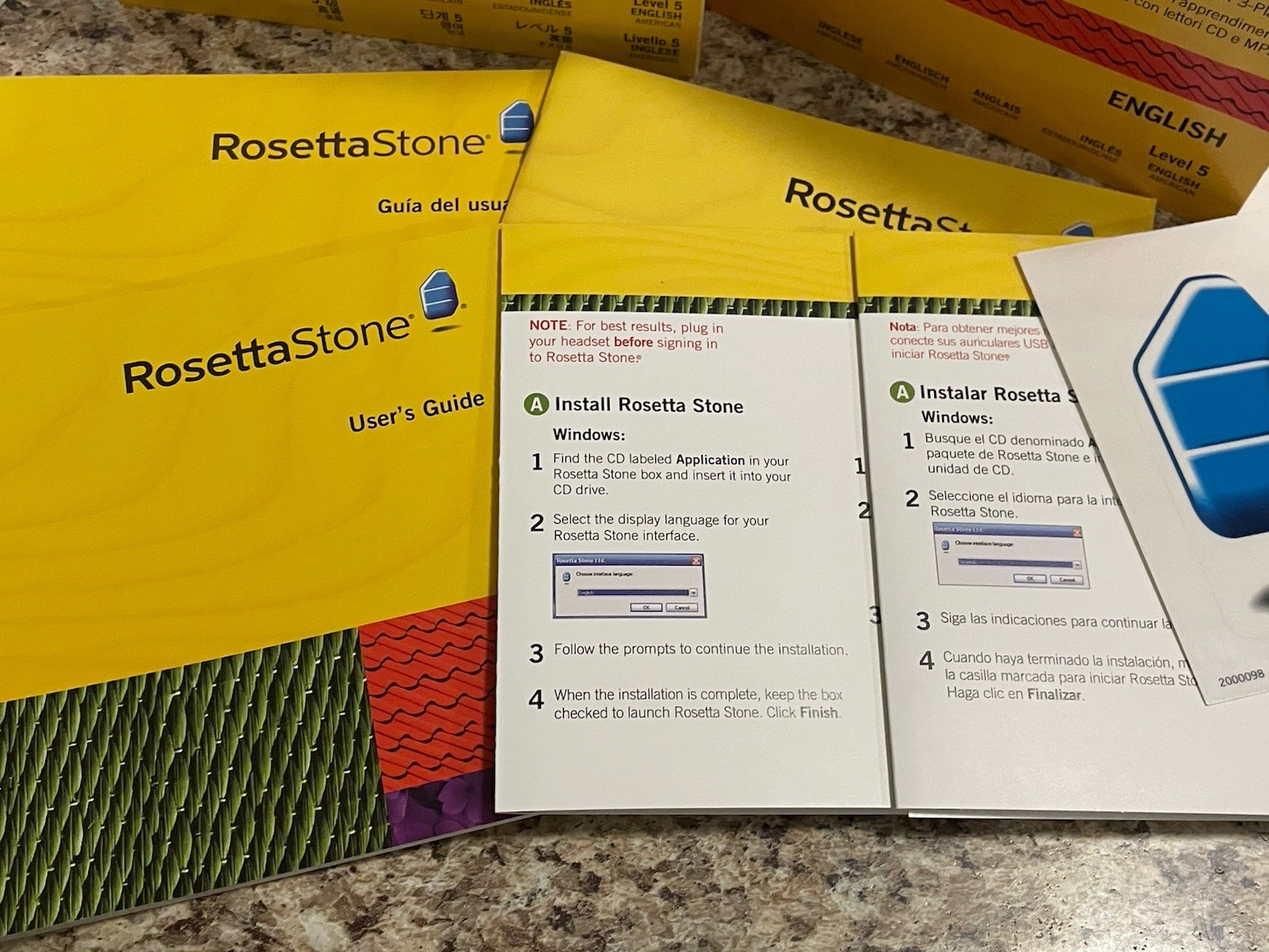 Rosetta Stone English (US) Level 5 Set by Rosetta