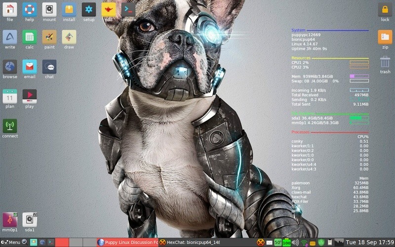 PUPPY LINUX OS ALL VER 64BIT USB/DVD, MAC/PC, DEBIAN UBUNTU SLACKWARE VOID BASE