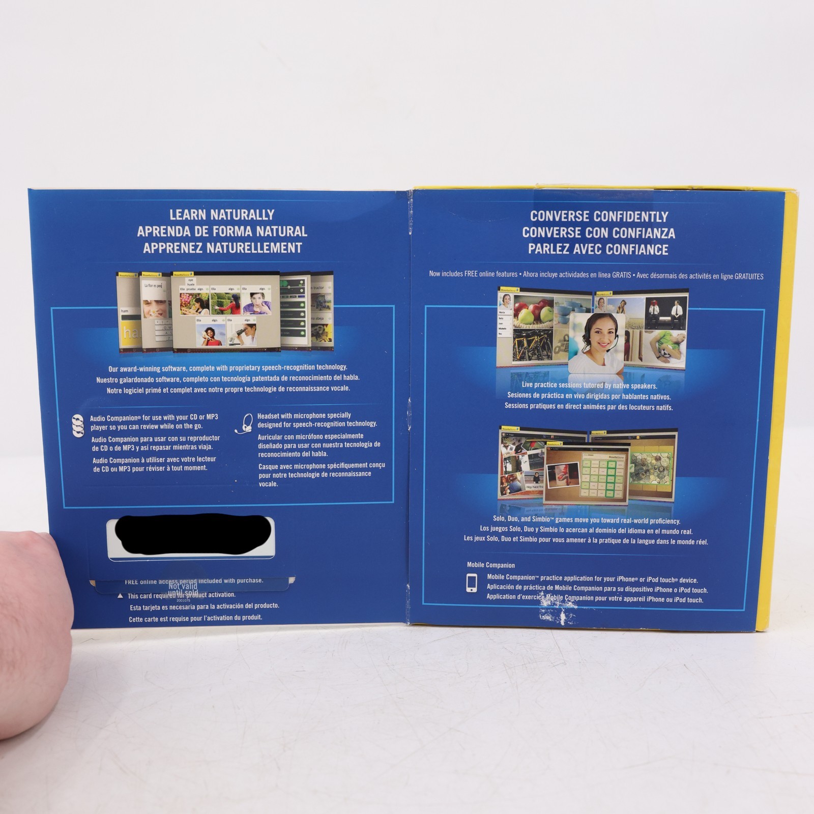 Rosetta Stone French Levels 1 2 3 & 4 TOTALe Version 4 Windows Mac 9781617165696