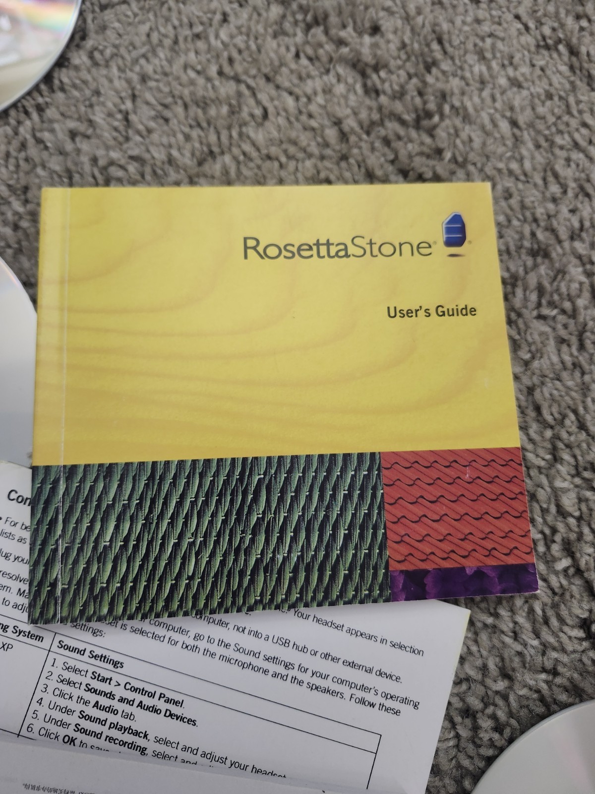 Rosetta Stone German **Replacement Discs** (No activation code, see pictures)