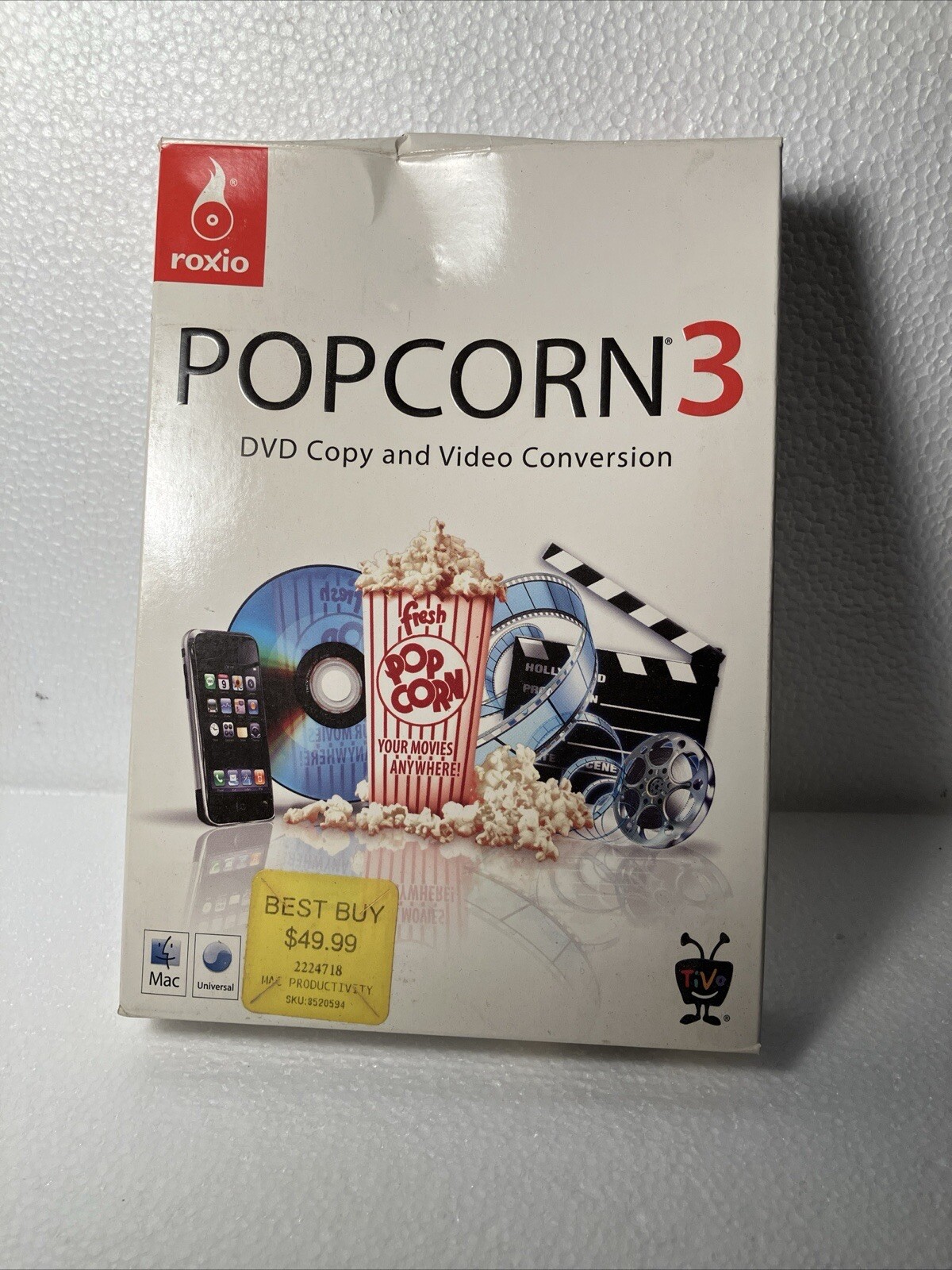 Roxio Popcorn v.3.0 Preowned