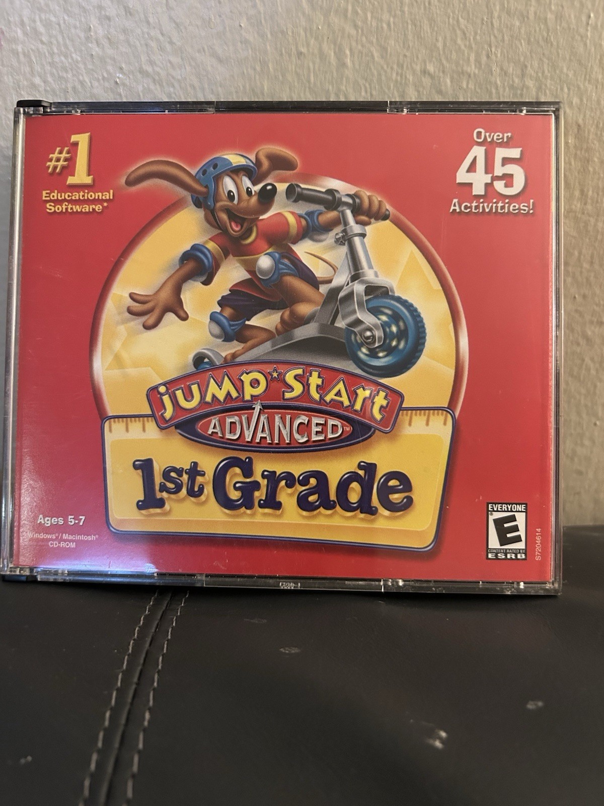 JUMPSTART 1st Grade 2010 Advanced 4-Disc Set PC CD Math Reading Spelling