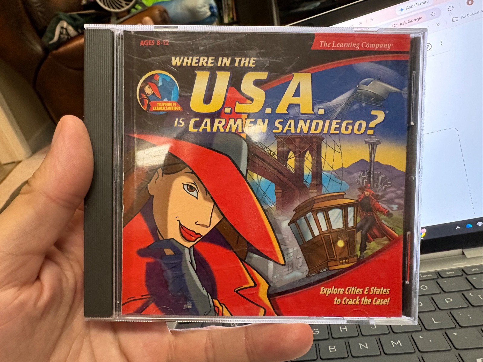 Where in the USA is Carmen Sandiego – CD-ROM Game for Windows