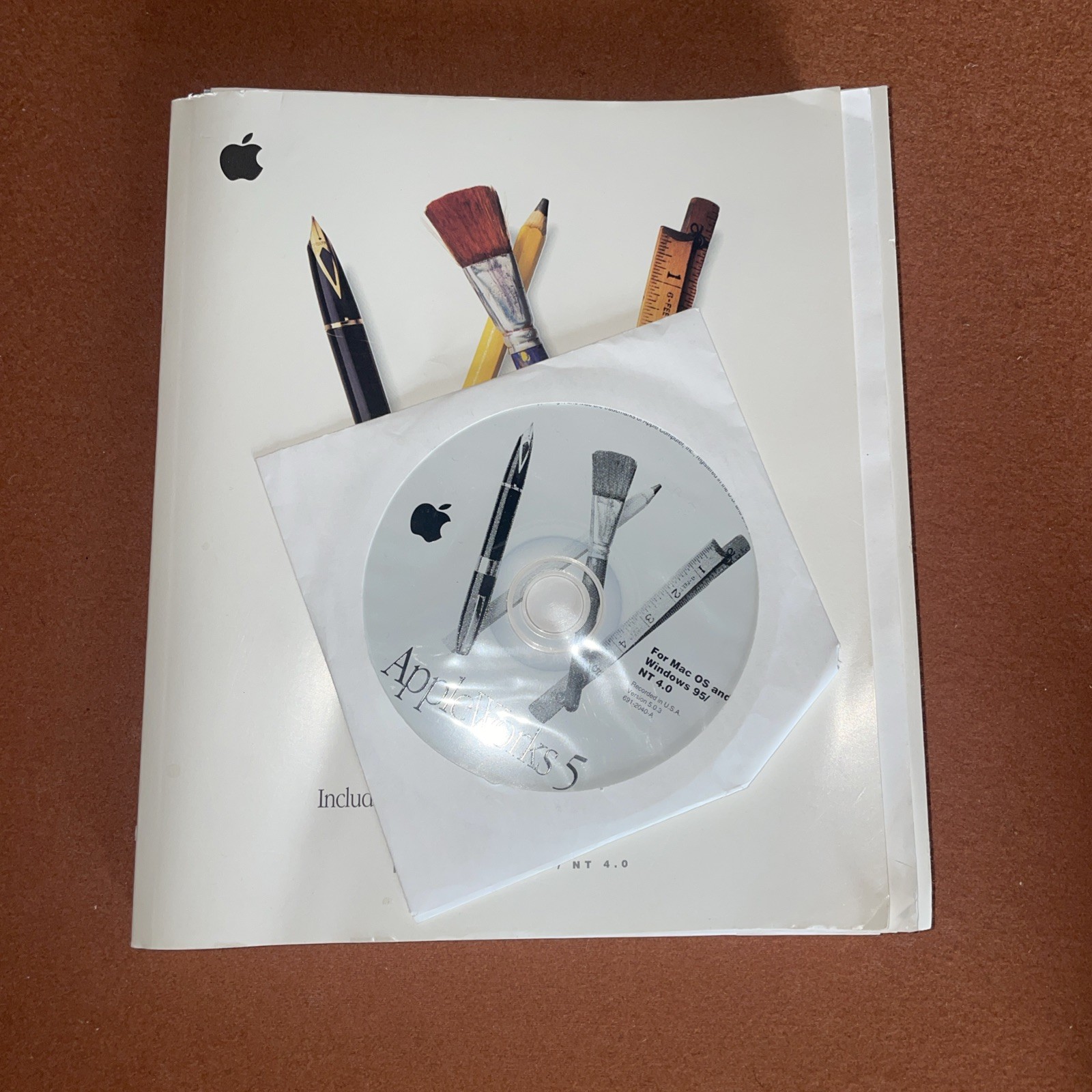 AppleWorks 5 Software Version 5.0.3 MAC Windows