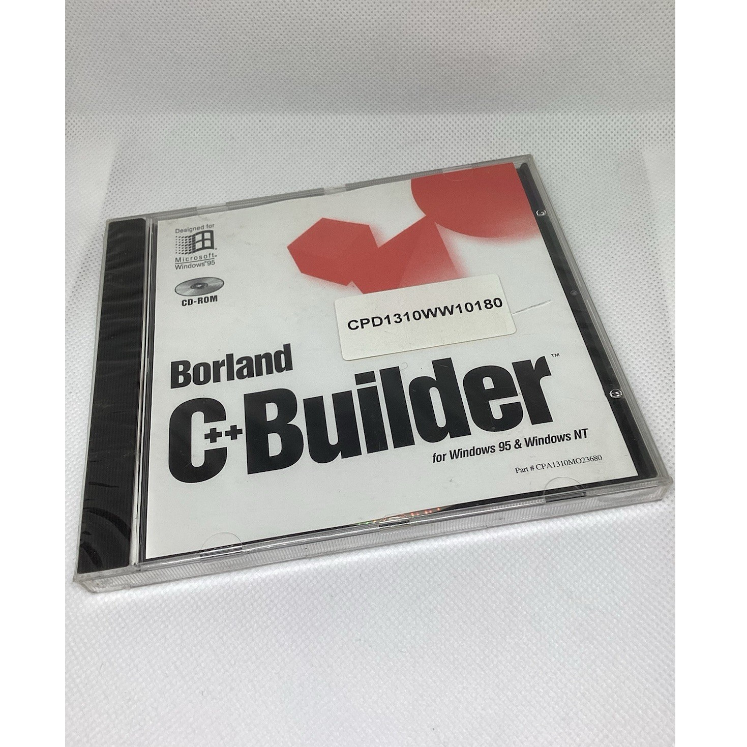 Borland C++Builder CD for Windows 95 & Windows NT.
