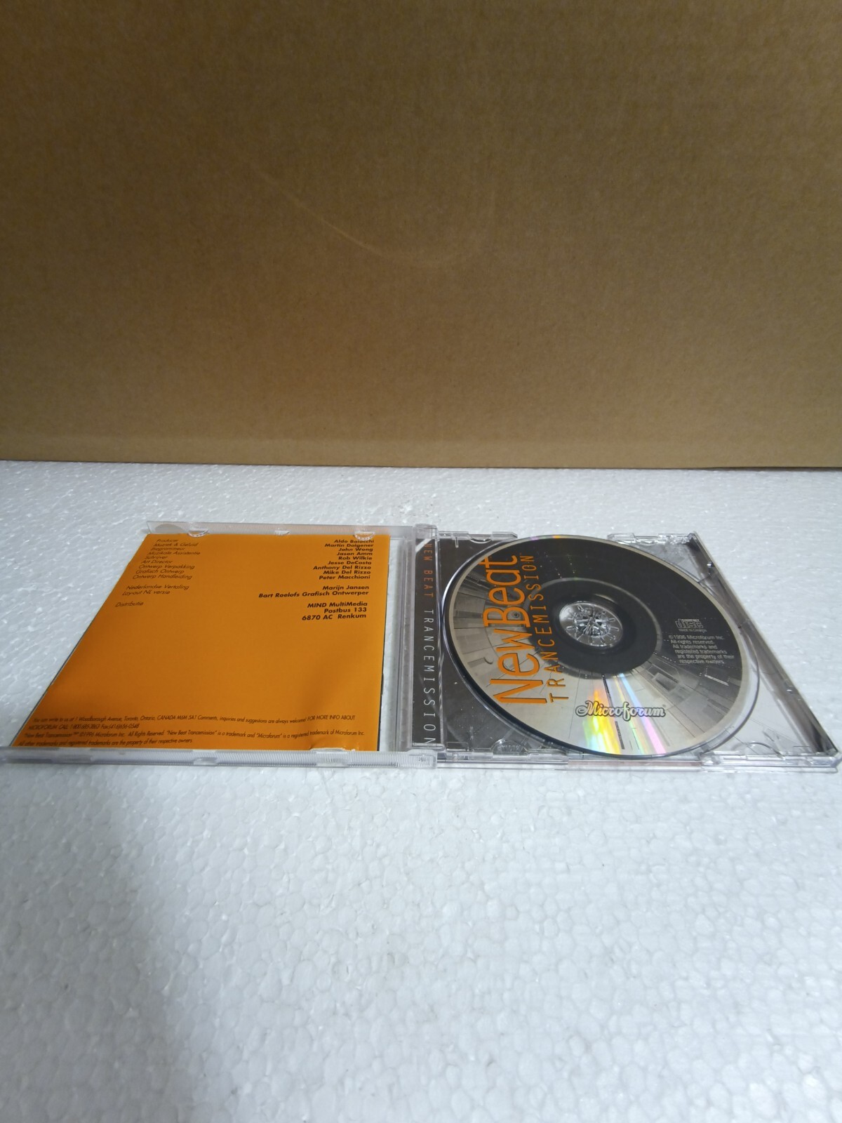 New Beat Trancemission 1997 PC CD-ROM Jewel Case, Factory Sealed, NEW! RARE