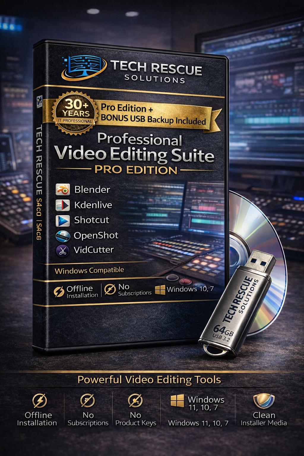 Video Editing Suite Wndows | Blender | Kdenlive | Shotcut | OpenShot | Vidcutter