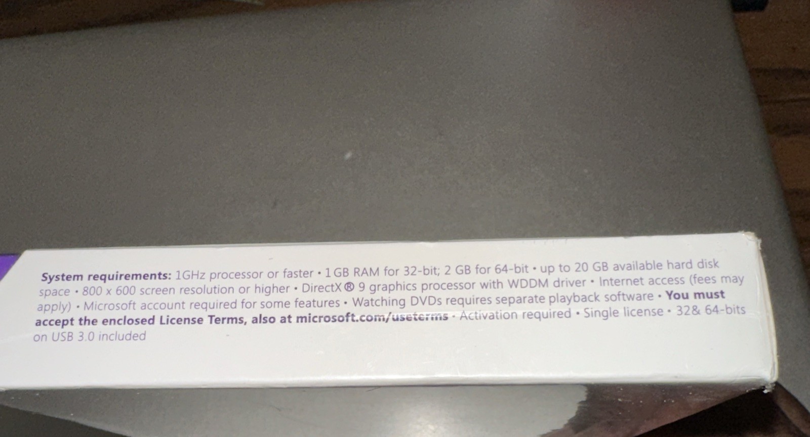 Microsoft Windows 10 Pro 32/64 Bit Flash Drive (FQC08789) New In Wrapper