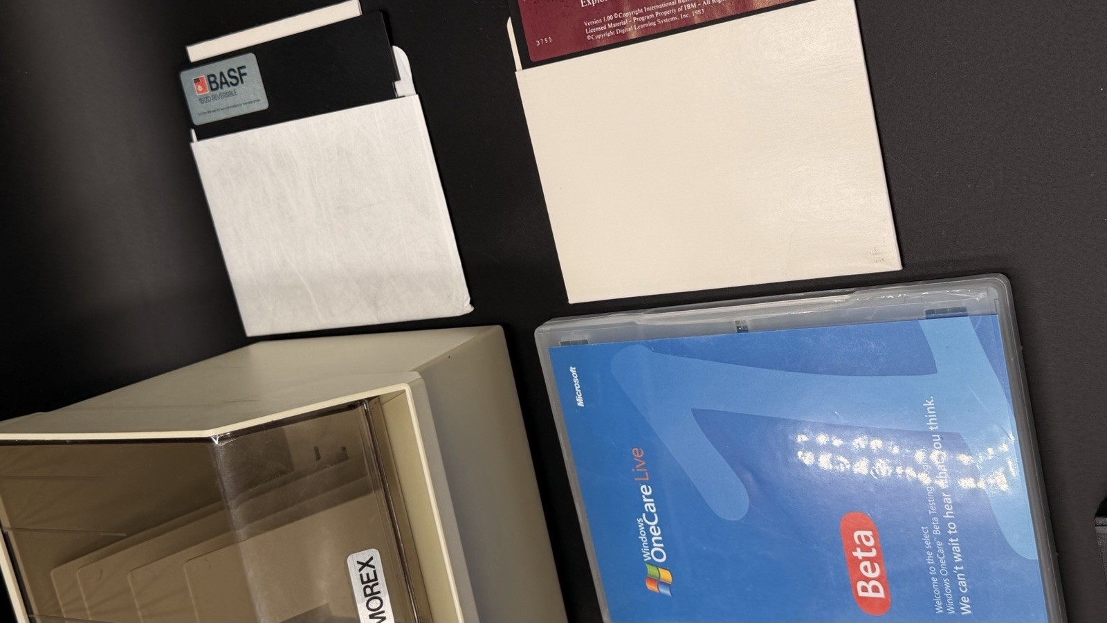 Vintage IBM Cartridge BASIC Vista Beta Software Floppy Disk Media Lot