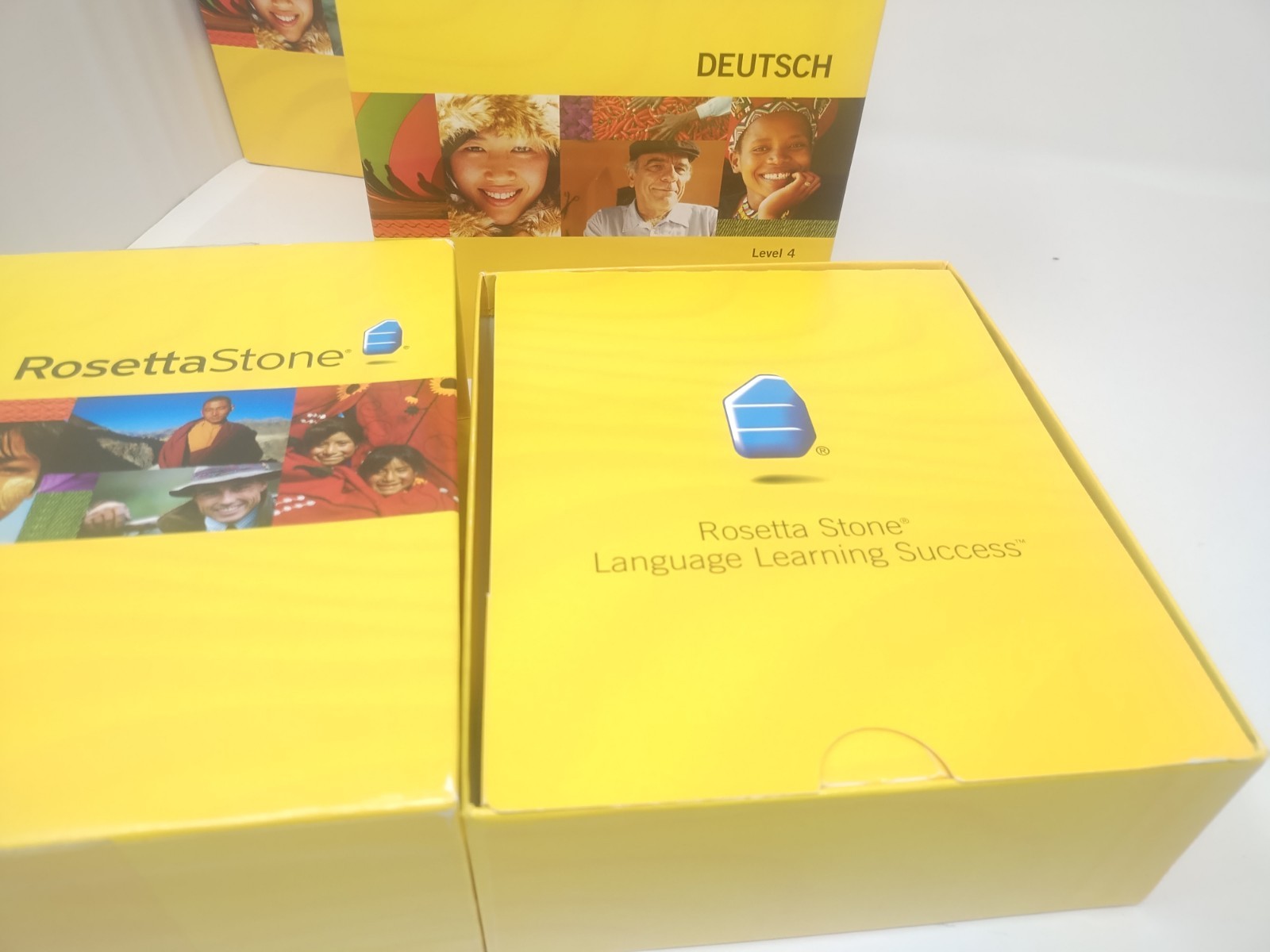 Rosetta Stone Deutsch German Complete Level 1-5 New Headphones(2 pair) #5 sealed