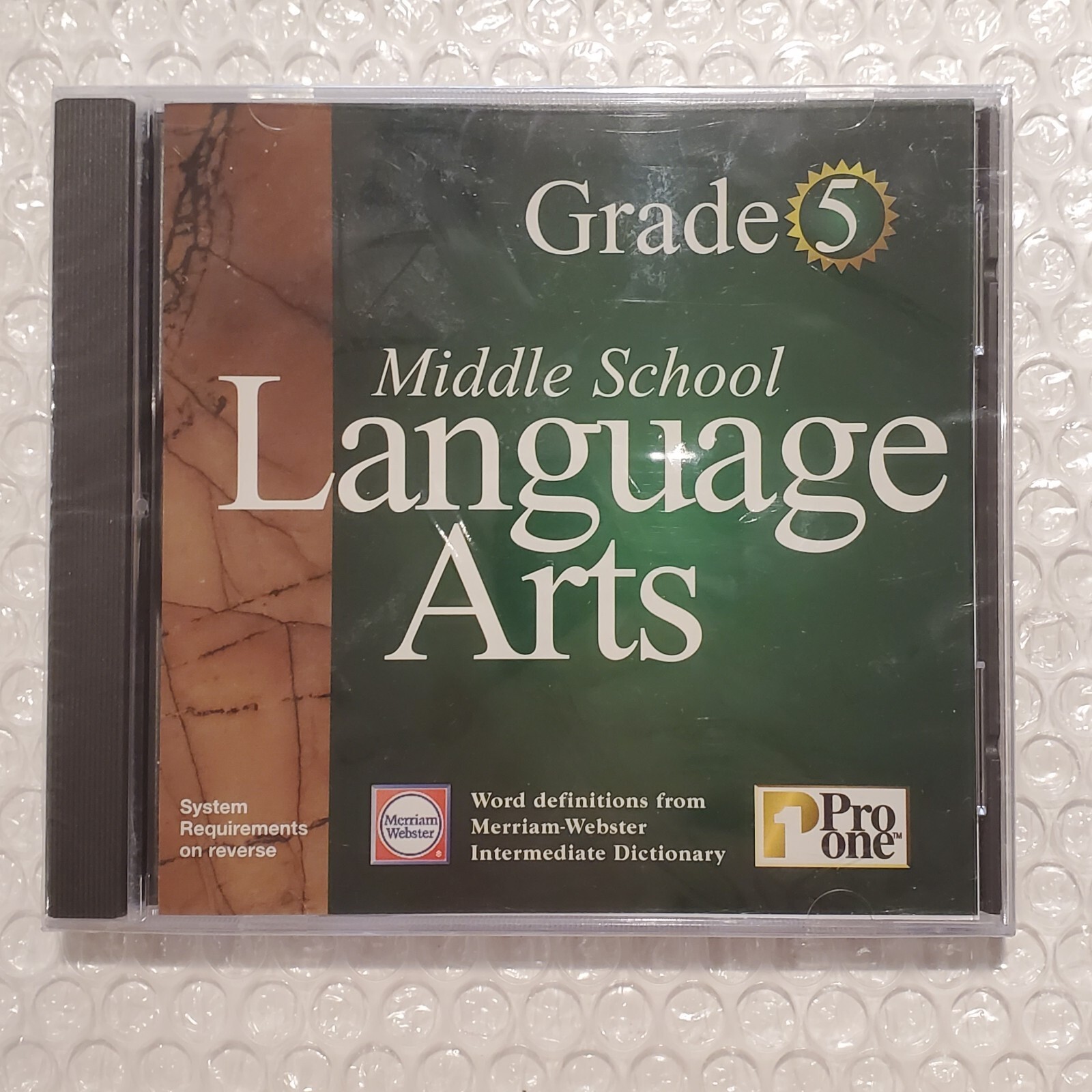 Grade 4&5 Middle School Language Arts PC CD-ROM Software DVD Sealed Bundle
