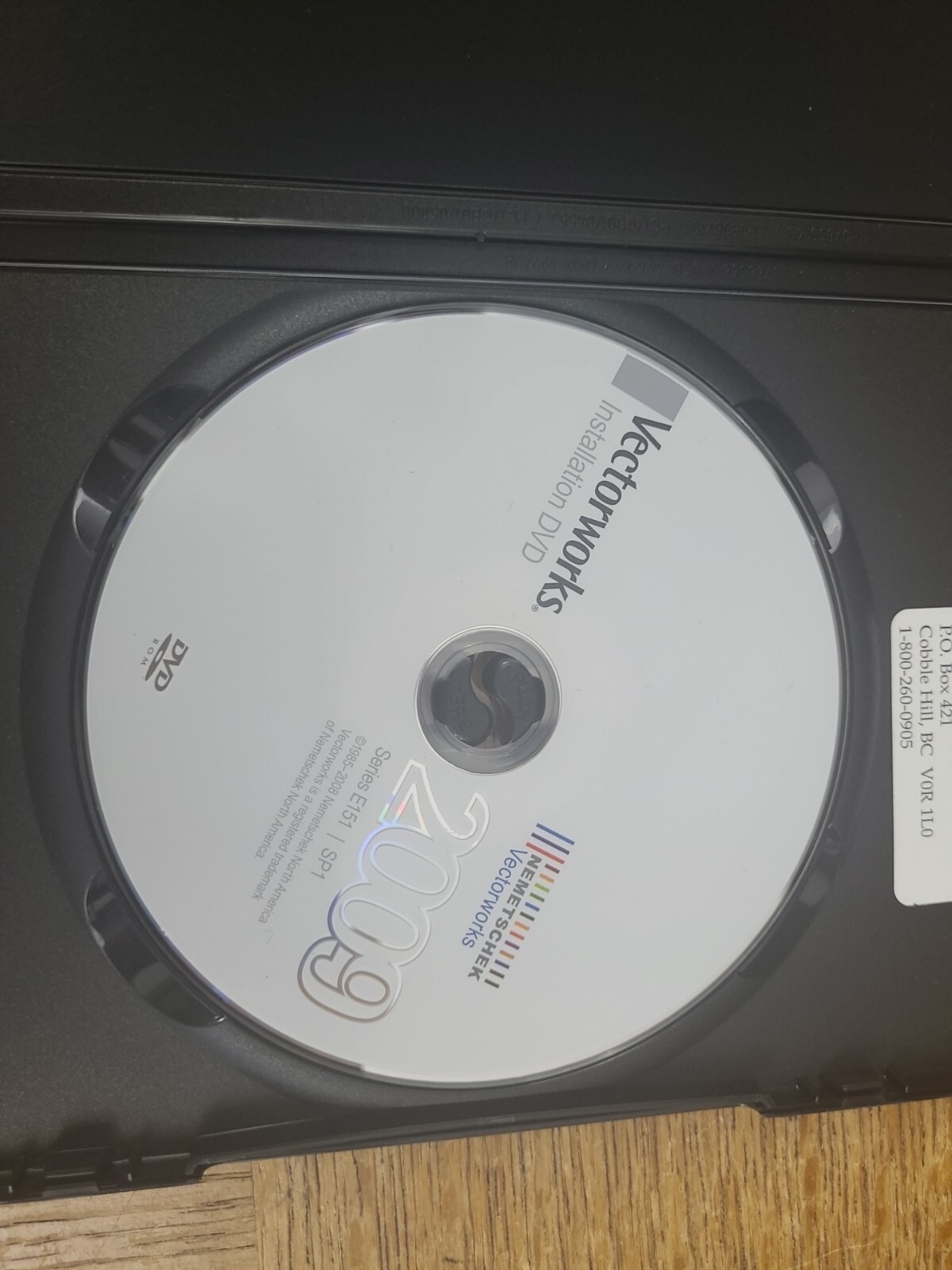 Vectorworks 2009 CAD Software – INSTALLATION DVD ONLY – No Activation Code