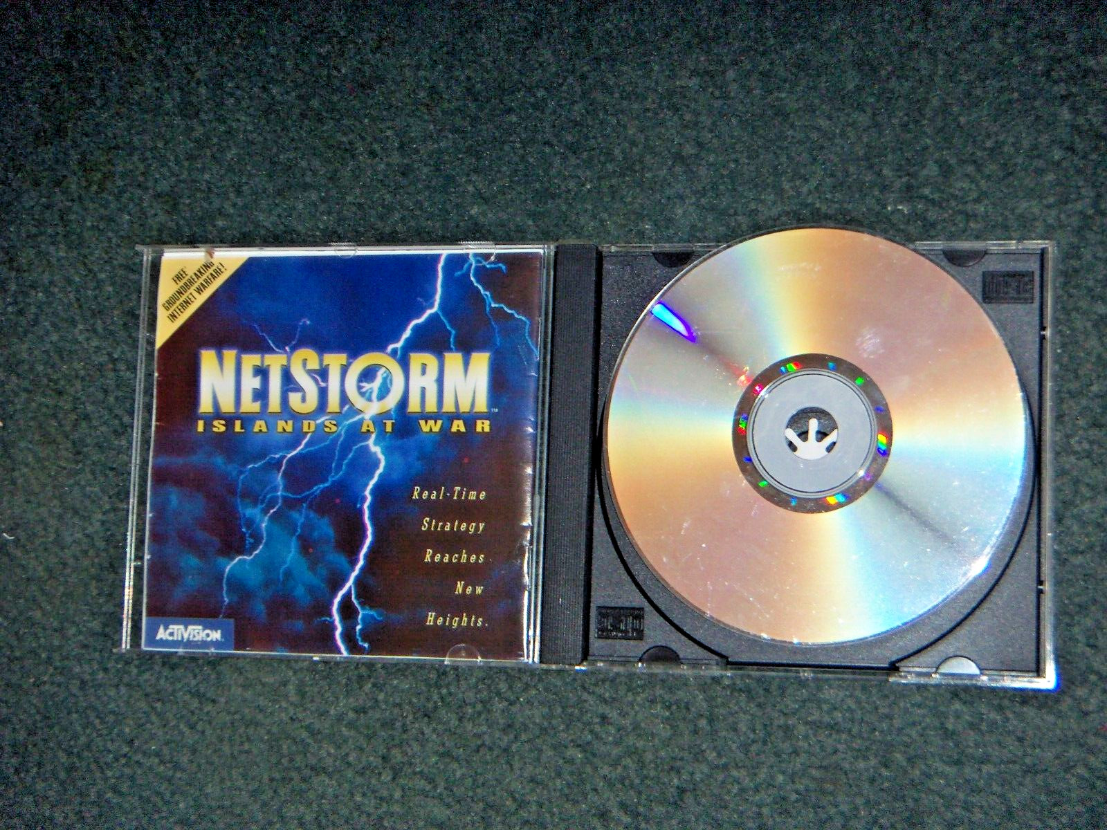 Activision Netstorm Islands At War PC Game Windows 95