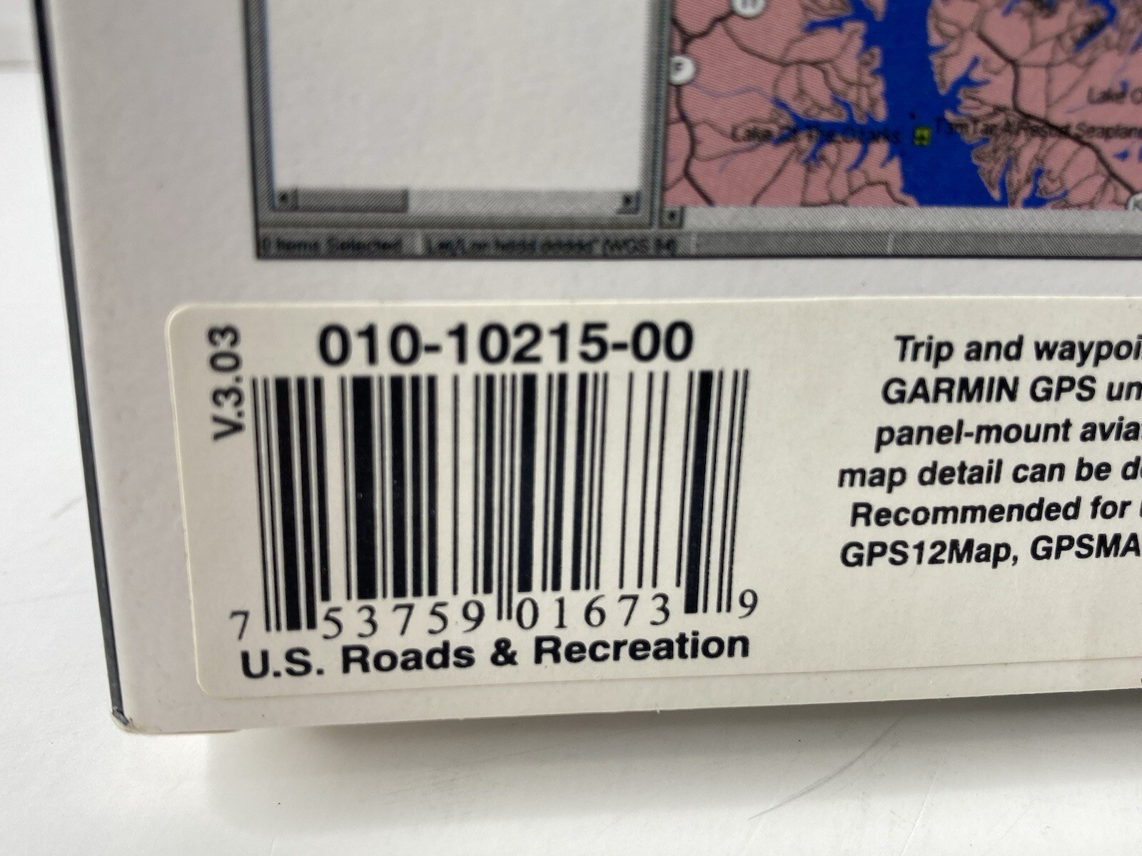 VINTAGE GARMIN MAP SOURCE UNITED STATES Roads & Recreation CD – ROM 2002