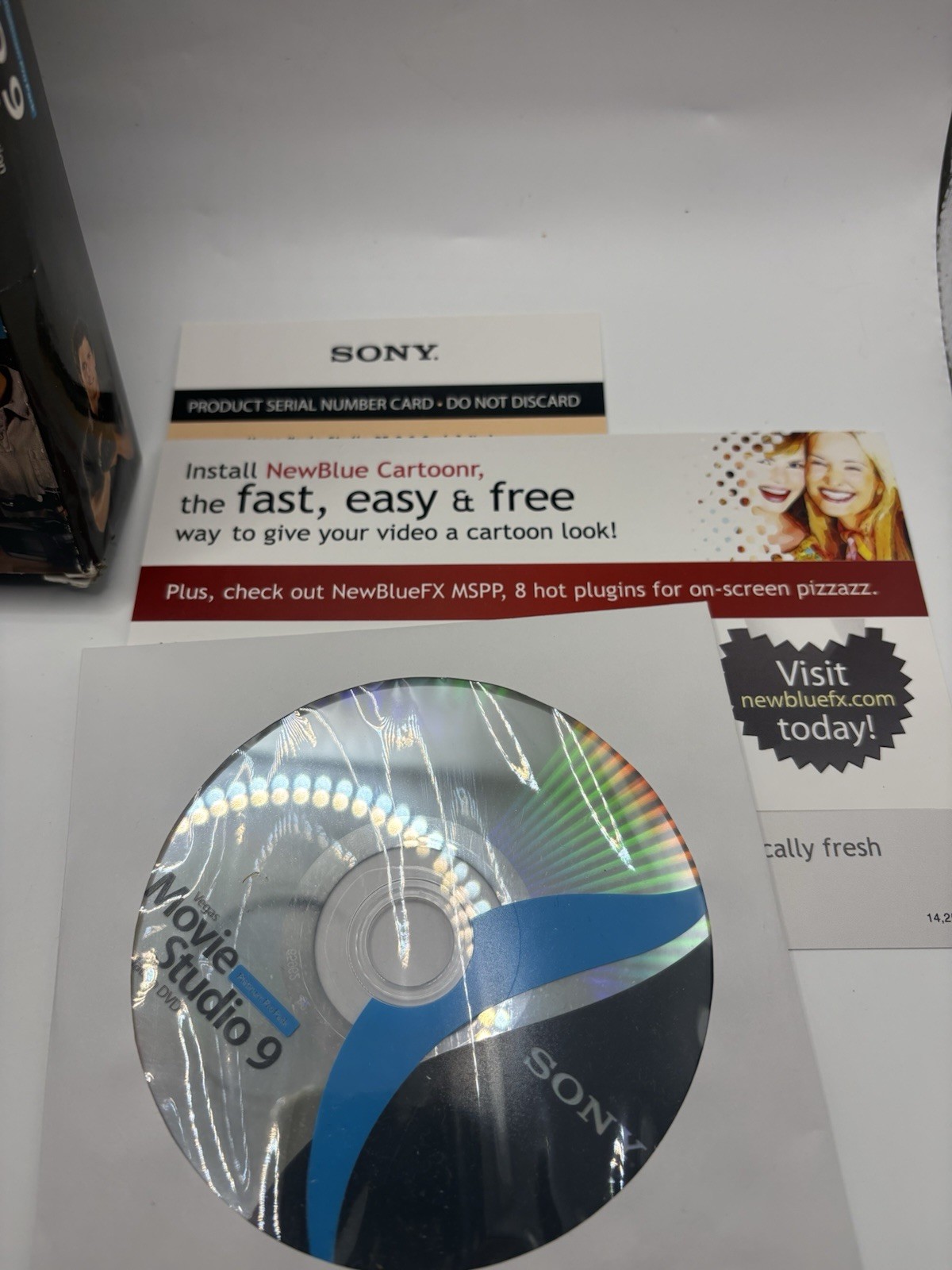 Sony Vegas Movie Studio 9 Platinum Edition Video & Soundtrack Software