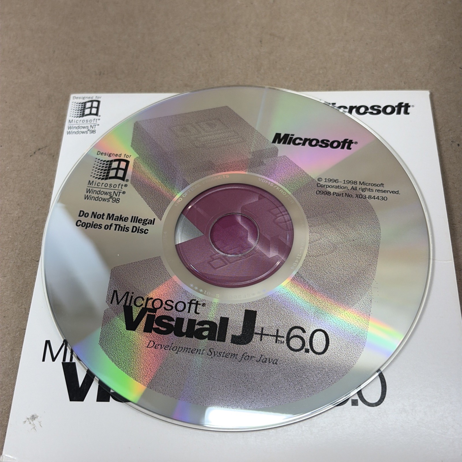 Microsoft Visual Studio 6.0 Enterprise with Library, J++, Windows CD Keys READ