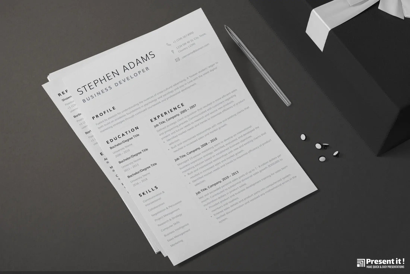 Noah – Resume Template