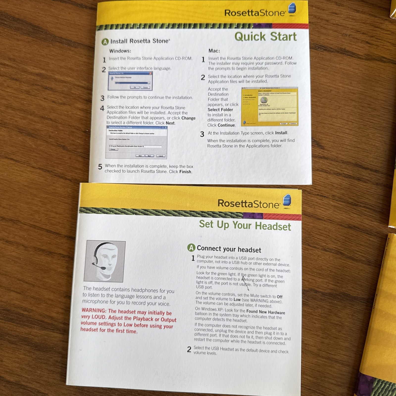 Rosetta Stone V3: Russian Level 1-3 Set Audio Companion Software & CDs Only