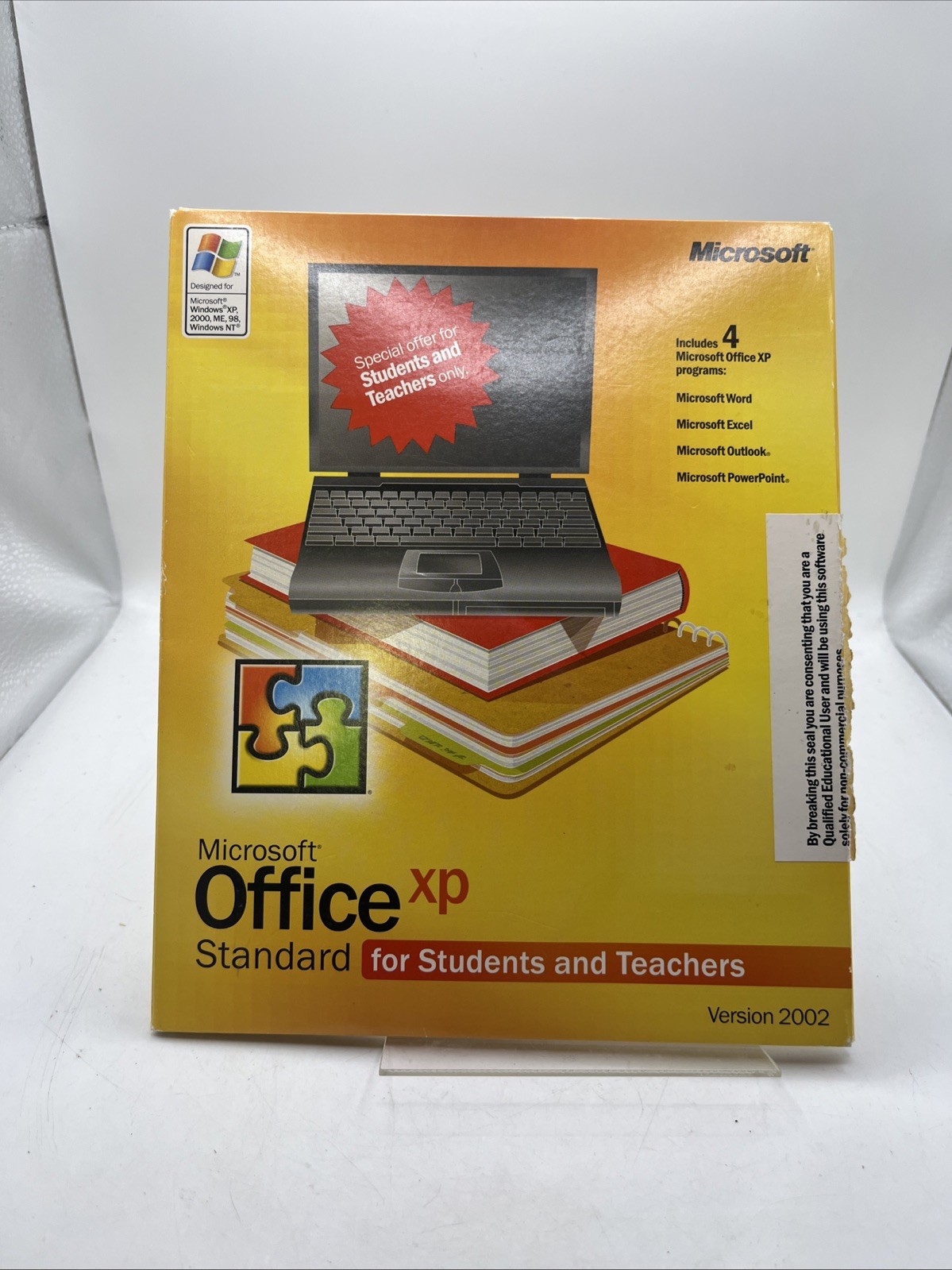 Microsoft Office Xp Standard For Students And Teachers 2002 Version for Windows